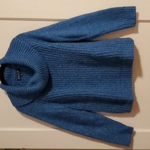 JONES NEW YORK Vintage Ribbed Cowl Neck Sweater